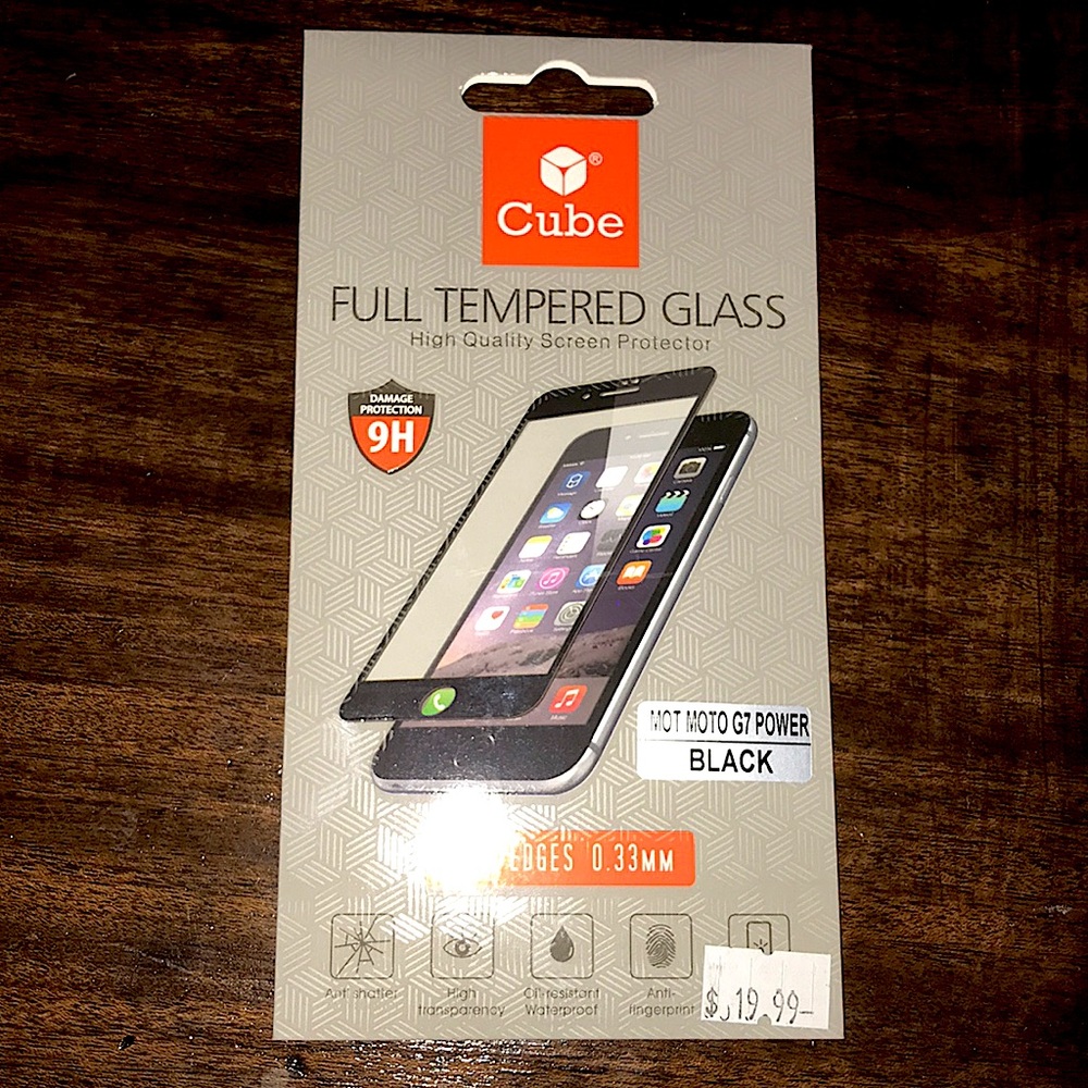 full tempered glass (moto g7)